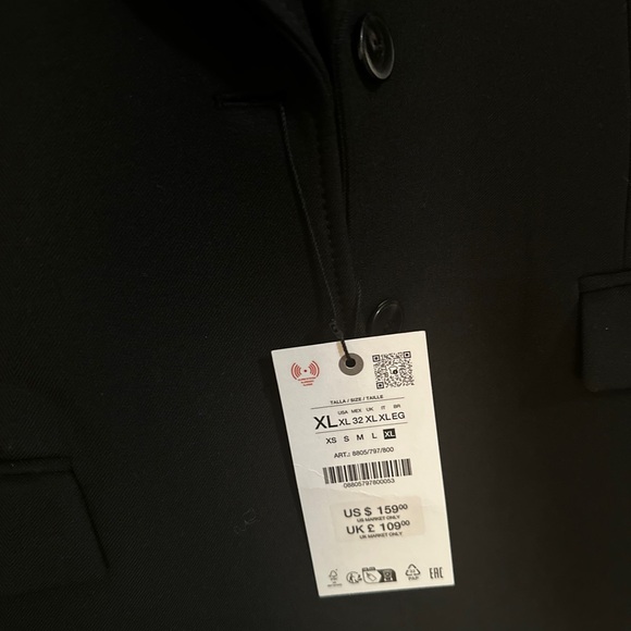 Zara HOUR GLASS BLAZER - Picture 4 of 4